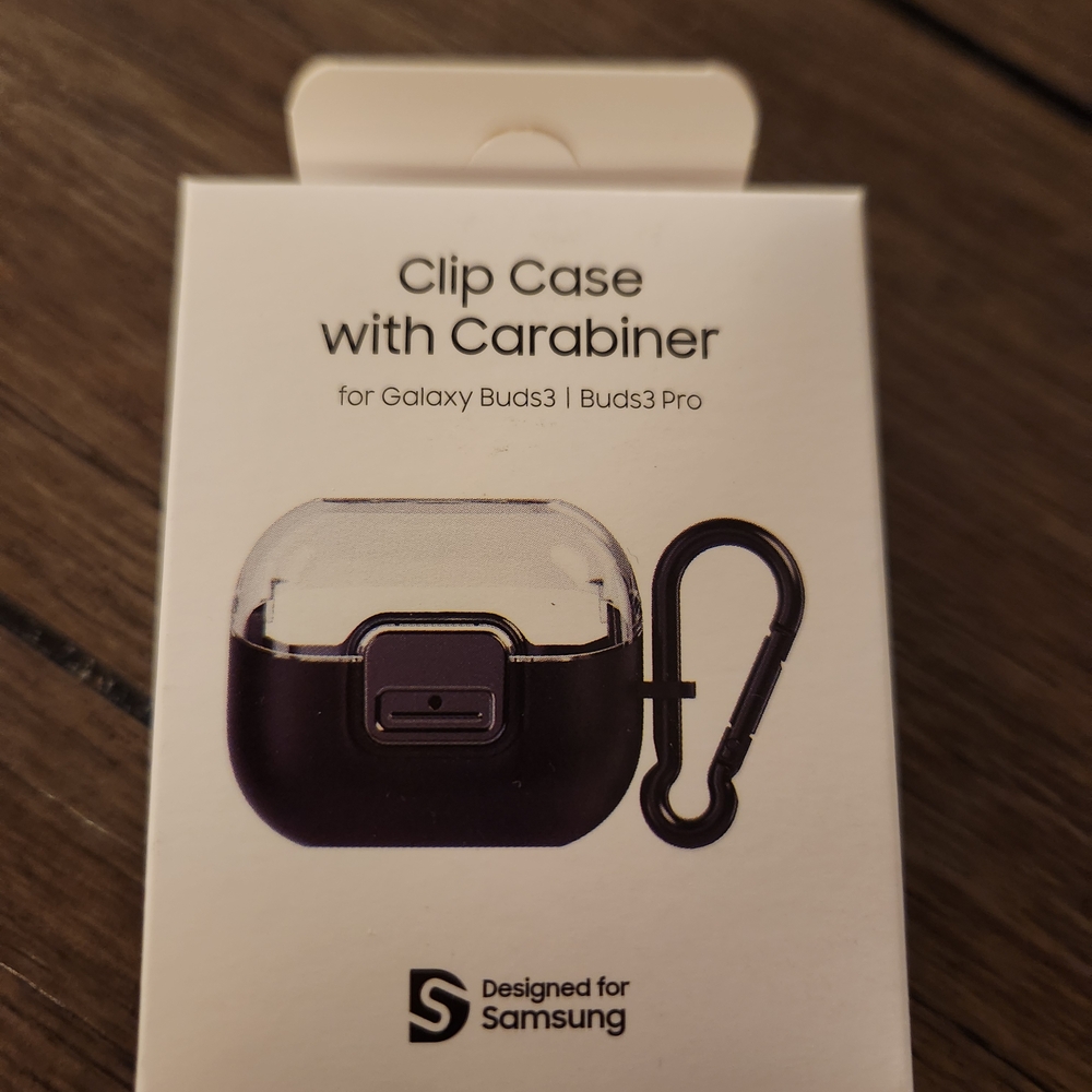Samsung Galaxy Buds3 Clip Case with Carabiner